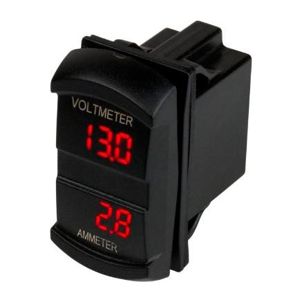 SEADOG ROCKER SWITCH VOLT/AMP METER 421645-1
