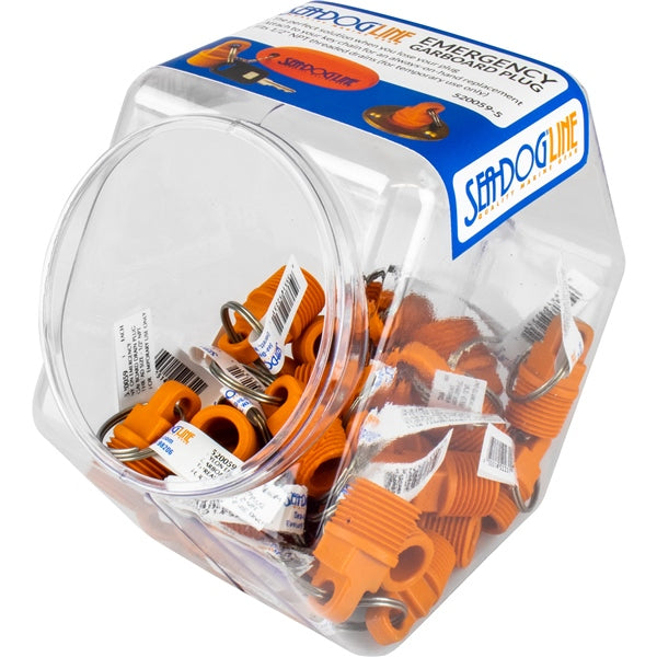 SEADOG DISPLAY GARBOARD DRAIN PLUG 1/2" 30QTY 520059-5