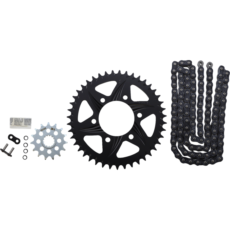 VORTEX CHAIN KIT ZX-6R BLACK CK6346