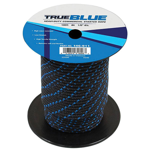 TRUEBLUE STARTER ROPE 1/8" 100FT 146-911