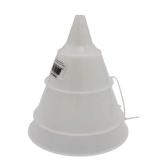 SCEPTER FUNNEL CLR QTY3 SCEPTER 3PCFNL