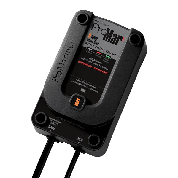 PROMARINER BATTERY CHARGER 1 BANK 5AMP 31505