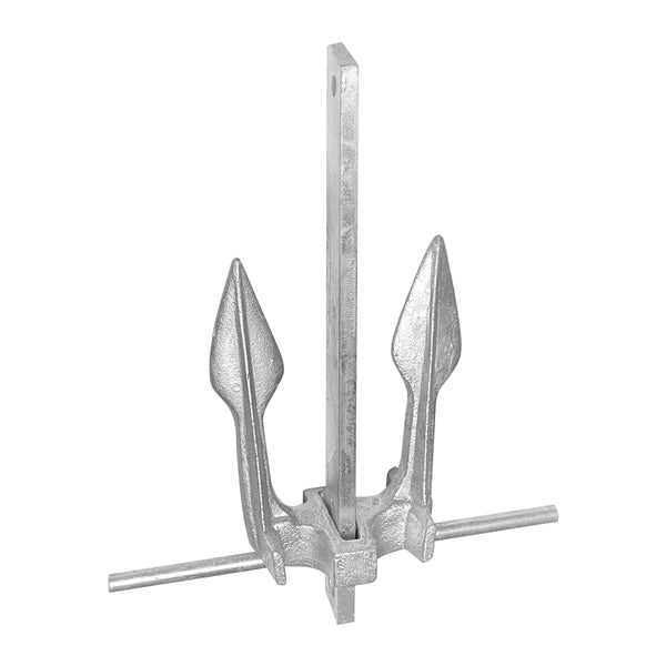 KIMPEX FLUKE CLAW ANCHOR #8 12 LB GALV STEEL 50575