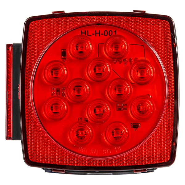 KIMPEX TAILLIGHT ROUND TRAILER LED LF 746569
