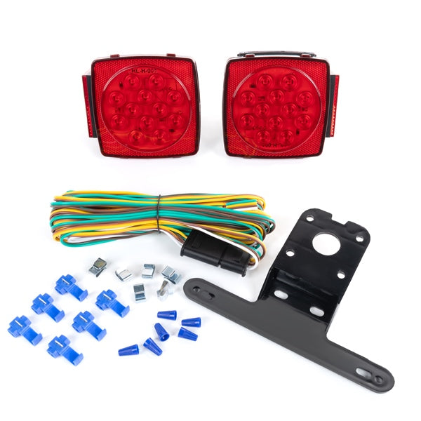 KIMPEX TAILLIGHT KIT ROUND TRAILER LED 746569kit