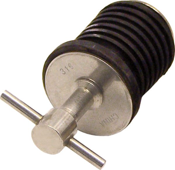 KIMPEX DRAIN TWIST PLUG 1  SS 54804