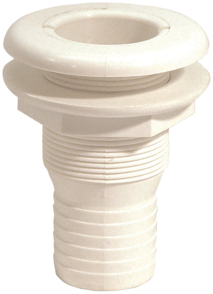 KIMPEX THRU-HULL FITTING 5/8  PLASTIC WH 57221