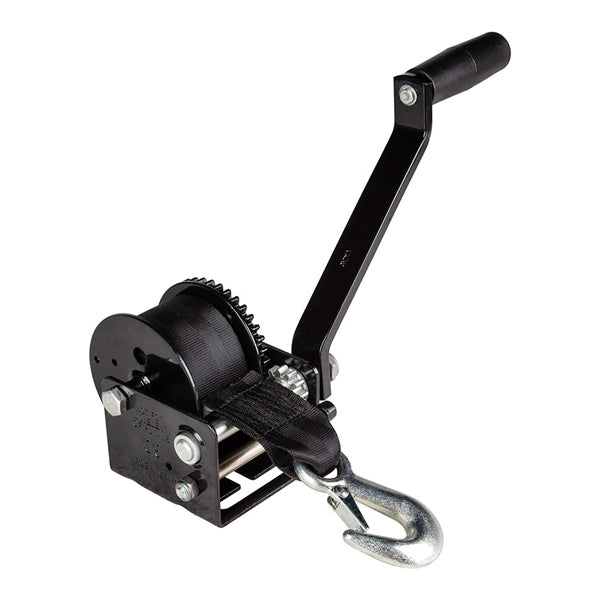 FULTONWESBAR WINCH TRAILER SING SPEED 15  STRAP 900LB 142026