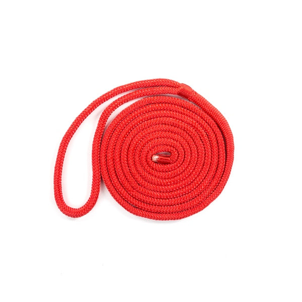KIMPEX DOCK LINE 3/8"X10  BRAID MFP RED 748470