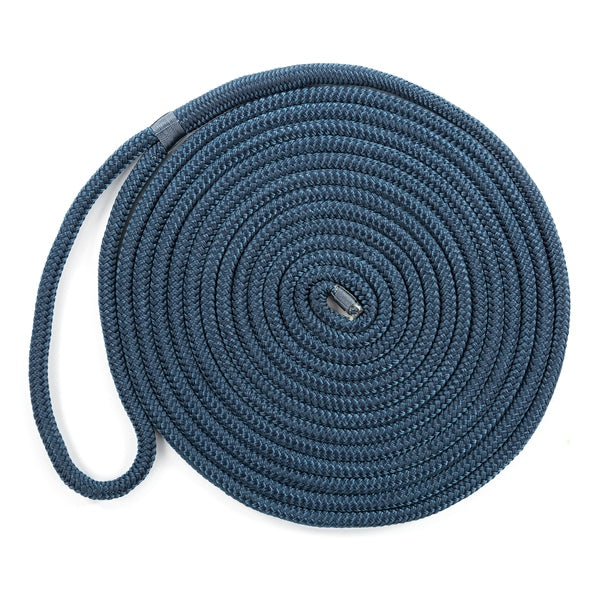 KIMPEX DOCK LINE 1/2"X25  BRAID MFP NAVY 748487