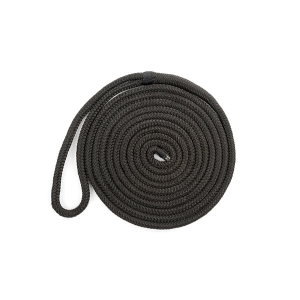 KIMPEX DOCK LINE 1/2"X15  BRAID MFP BK 748495