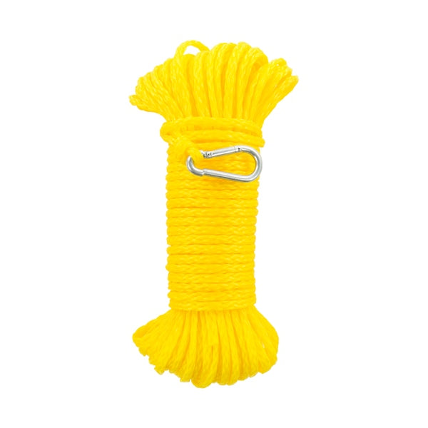 KIMPEX LINE ANCHOR 1/4"X100 BRAID W/RING YE 52996
