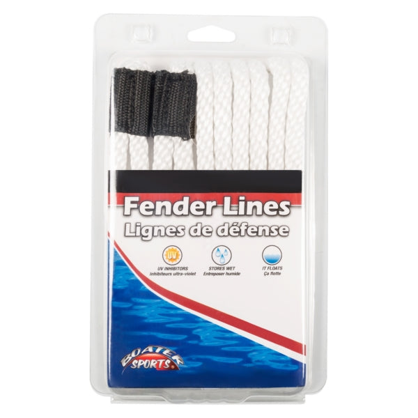 KIMPEX FENDER WHIP 3/8"X60  BRAID POLY WH 52481