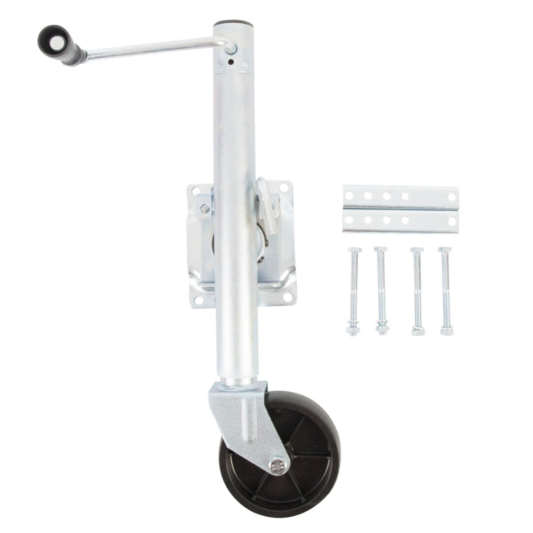 KIMPEX JACK SWIVEL SINGLE WHEEL 1000LBS M10AS