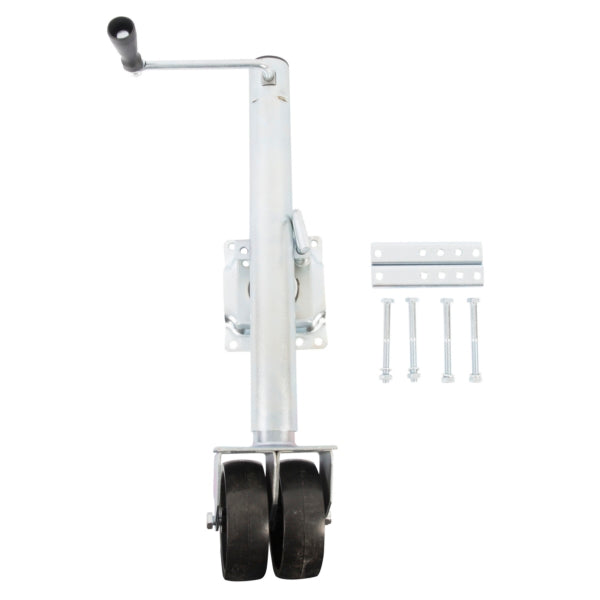 KIMPEX JACK SWIVEL DOUBLE WHEEL 2000LBS M20AS-DF6
