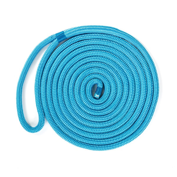 KIMPEX DOCK LINE 1/2"X20 DOUB BRAID NYL BL 52887