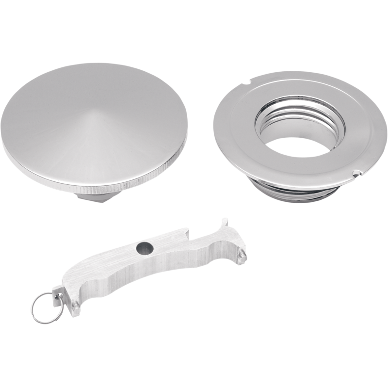 DRAG SPECIALTIES L96-19 VENTED RIGHT GAS CAP W/P/PROTECT 0703-0199