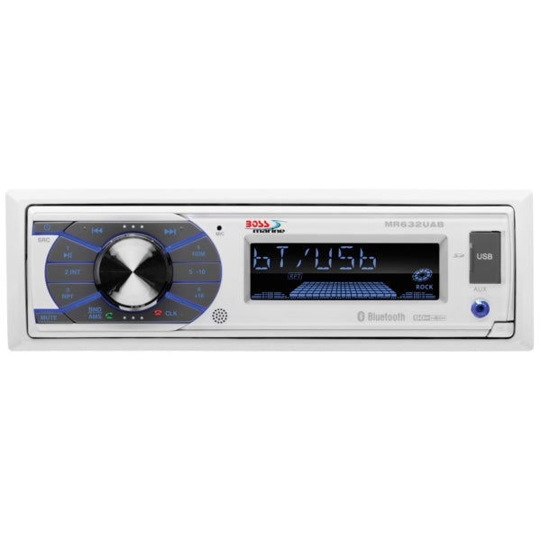 BOSS AUDIO PLAYER MULTIMEDIA SINGLE DIN BTH WH MR632UAB