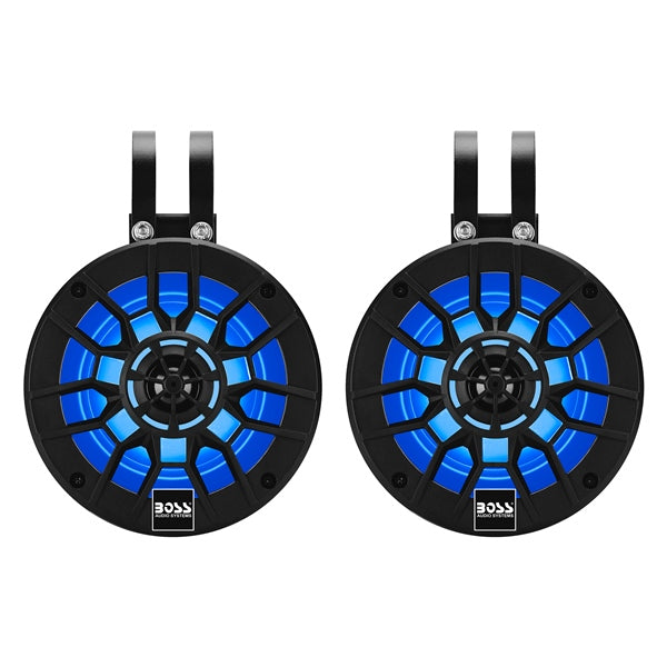BOSS AUDIO WAKE-TOWER SPEAKER 5.25 " BK BOSS AUDIO MPWT50RGB