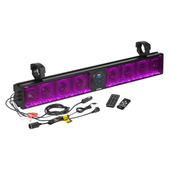 BOSS AUDIO SOUND BAR AMPLIFIED 36" W/LED BOSS AUDIO BRT36RGB