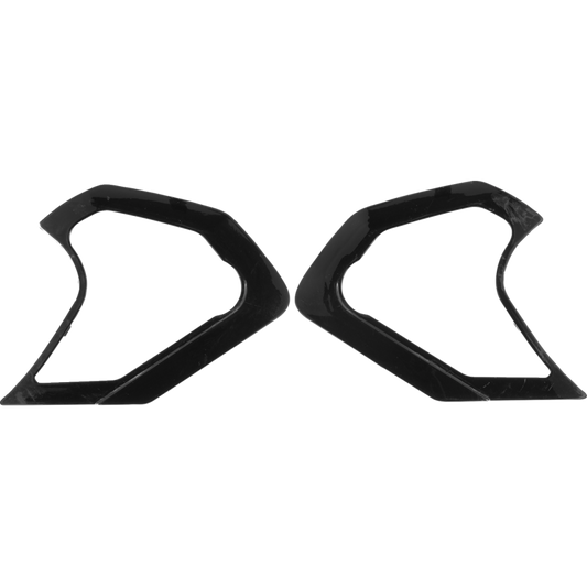 ALPINESTARS (ROAD) S-R10 SHIELD MECHANISM COVER-BLK GLOSSY 8950624-1180