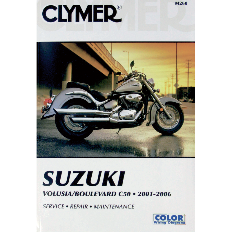 CLYMER 01-11 SUZUKI VOLUSIA / C50 MANUAL CM2603
