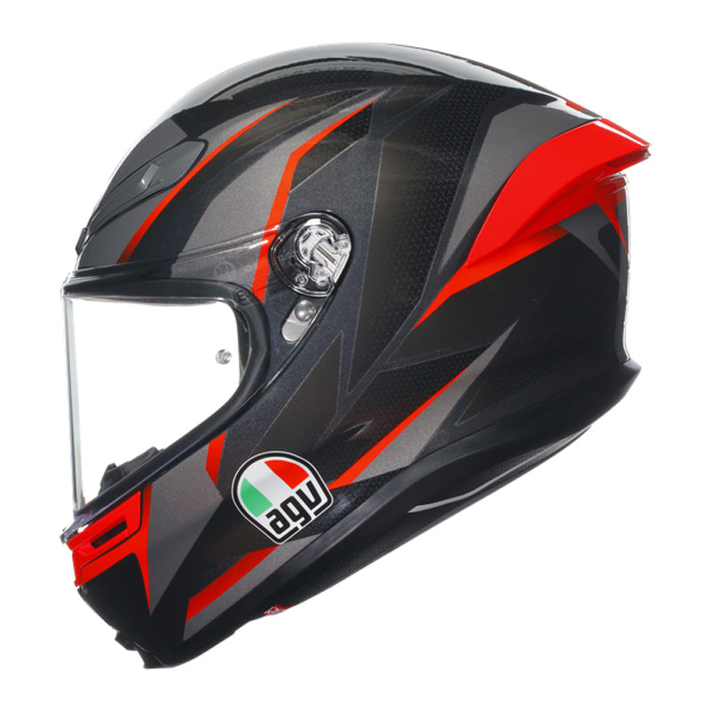 AGV K6 S SLASHCUT BLACK/GREY/RED L 2118395015014L