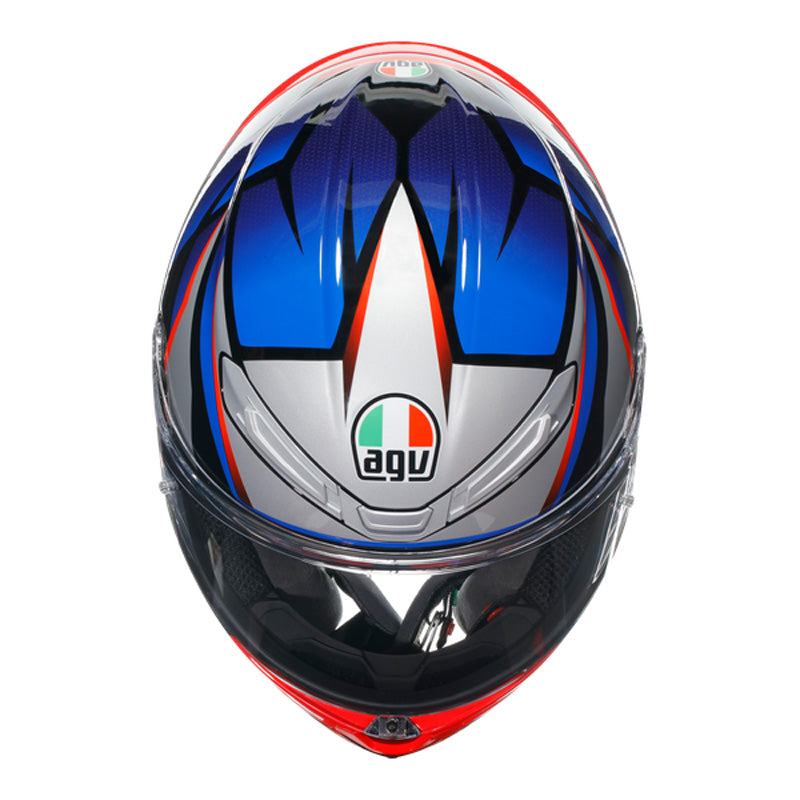 AGV K6 S SLASHCUT BLACK/BLUE/RED L 2118395015015L