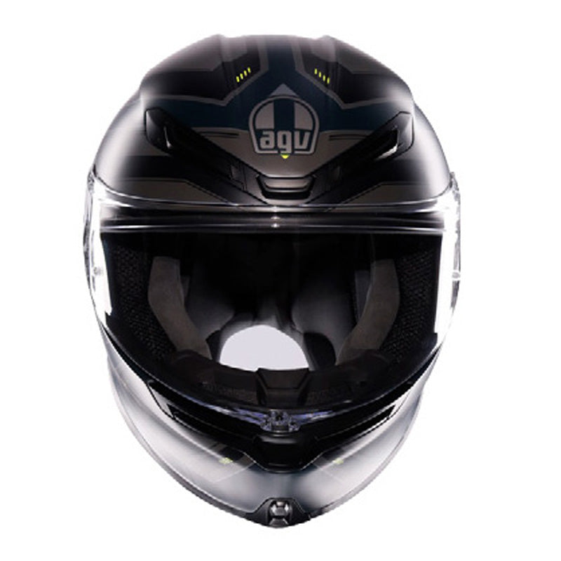 AGV K6 S ENHANCE MATT GREY/YELLOW FLUO (L) 2118395015022L