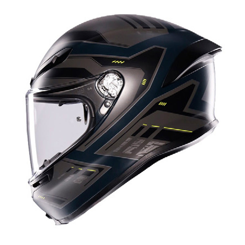 AGV K6 S ENHANCE MATT GREY/YELLOW FLUO (L) 2118395015022L