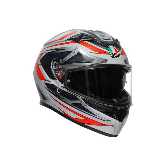 AGV K3 SPACE MATT WHITE/RED FLUO (M) 2118381001020M