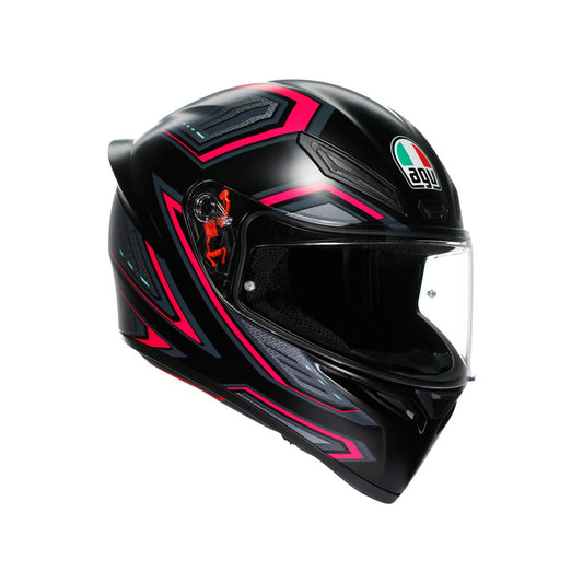 AGV K1 S SLING MATT BLACK/PINK (M) 2118394017063M