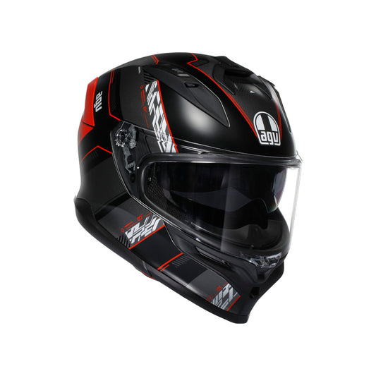 AGV K7 KYBER BLACK/RED M 2118399001008M