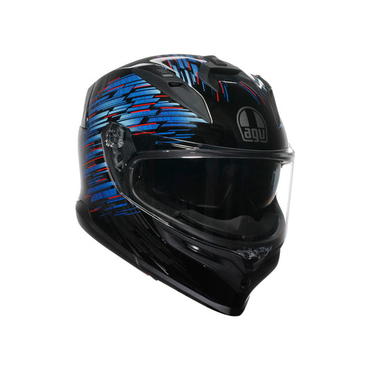 AGV K7 GENISYS BLACK/BLUE/GREY M 2118399001011M