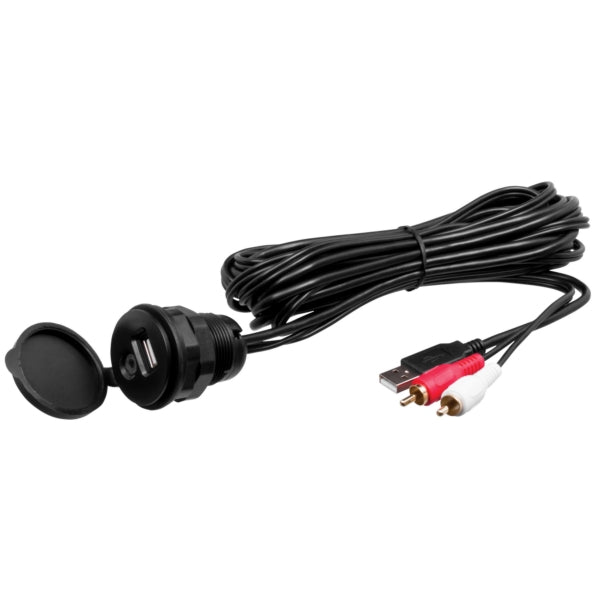 BOSS AUDIO UNIVERSAL USB/RCA AUXILIARY CABLE 3M MUSB35