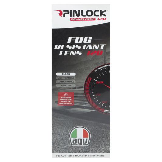 AGV MAXI PINLOCK LENS 120 PISTA/CORSA 20KIT60224001