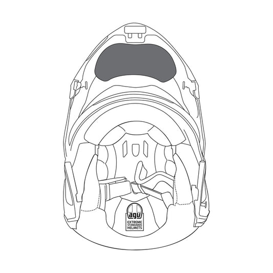 AGV WIND PROTECTOR - WINTER SPORTMODULAR XL-2X 20KIT12003002
