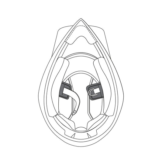 AGV CHINSTRAP PAD (L-XL-XXL-XXXL) AX9 20KIT76307999