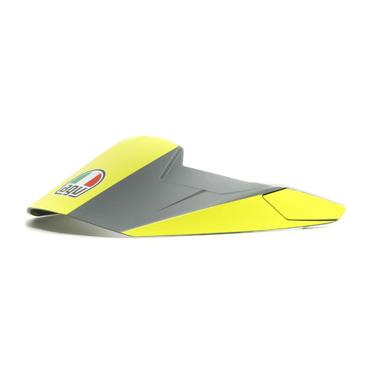 AGV PEAK PACIFIC ROAD MATT GREY/YELLOW FL/BLACK AX9 21KIT76325004