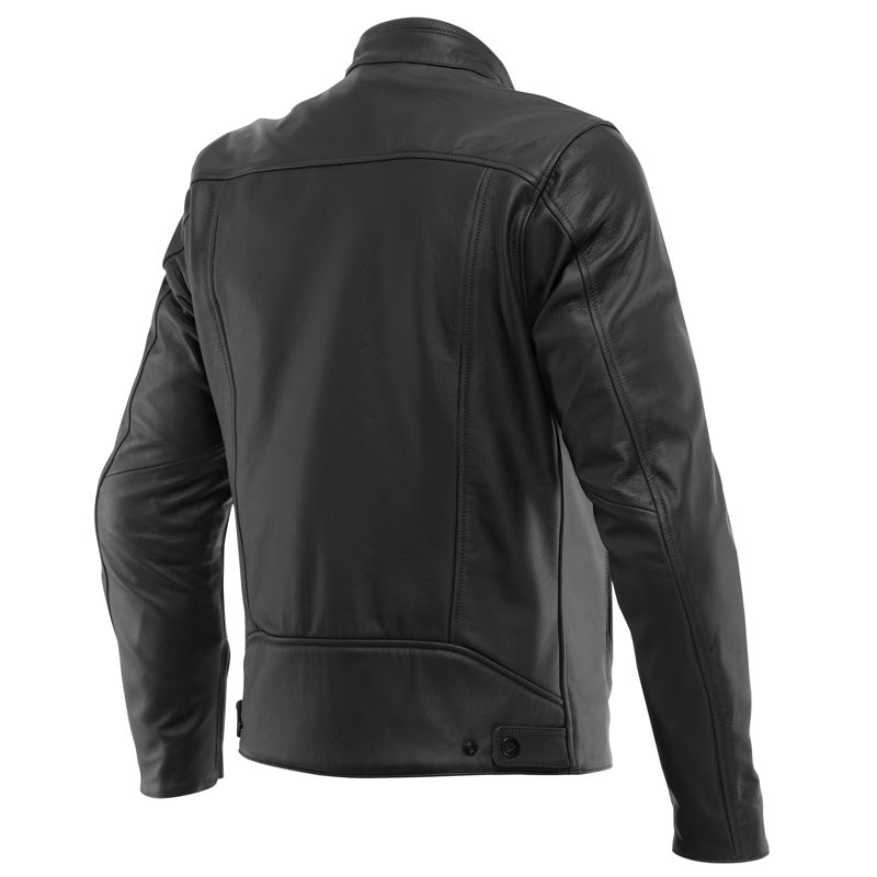 DAINESE FULCRO QDF LEATHER JACKET BLACK 50 15300008-001-50