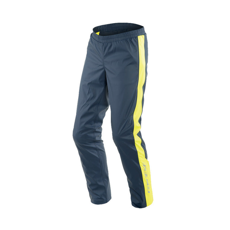 DAINESE STORM 2 UNISEX PANTS BLACK-IRIS/FLUO-YELLOW 1634298-87E-L
