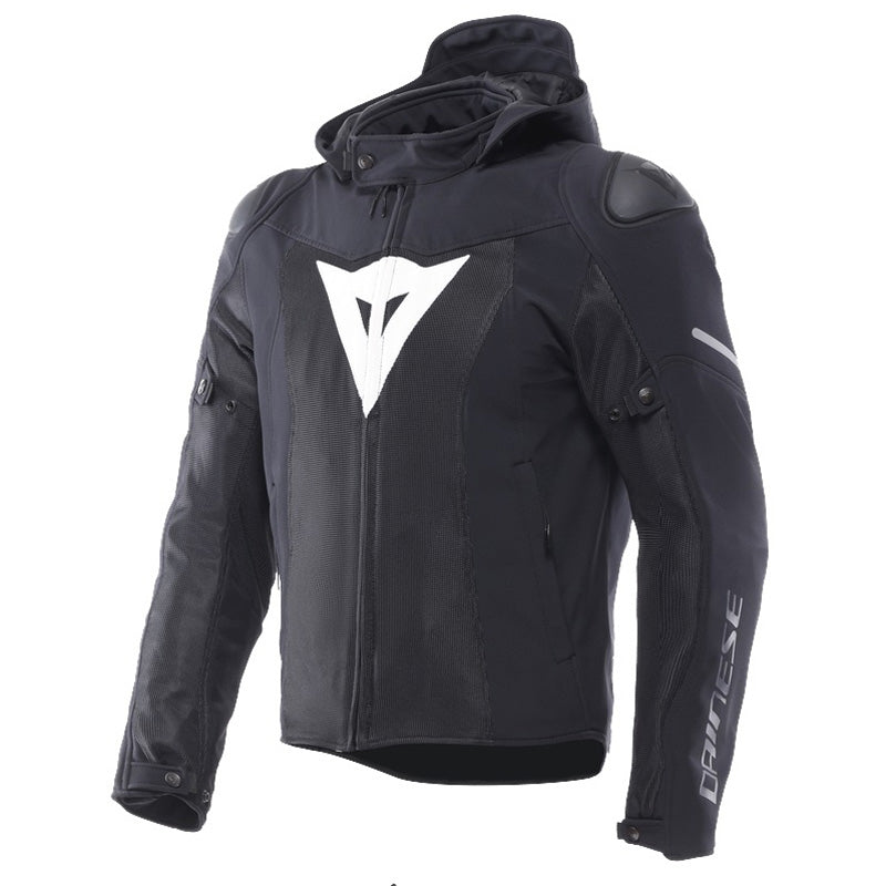 DAINESE SUPER SPRINT AIR TEX JACKET BLACK/WHITE 50 17300036-622-50