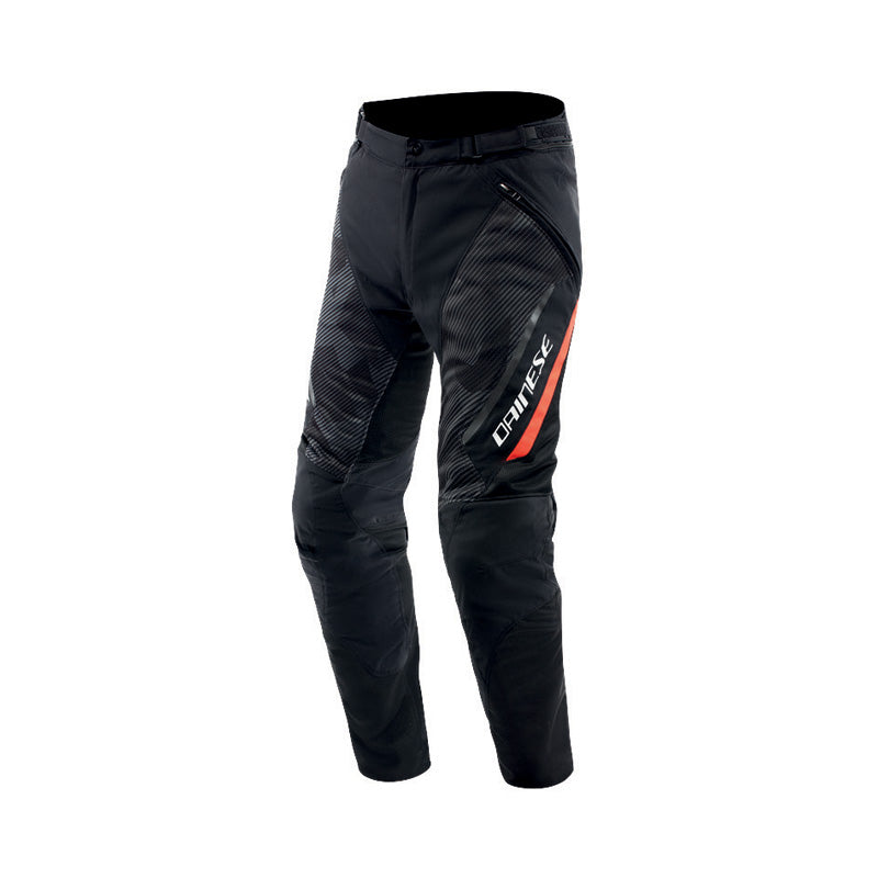 DAINESE DRAKE 2 SUPER AIR TEX PANTS BLK/ANTH/FLUO-RED 50 17500003-P80-50