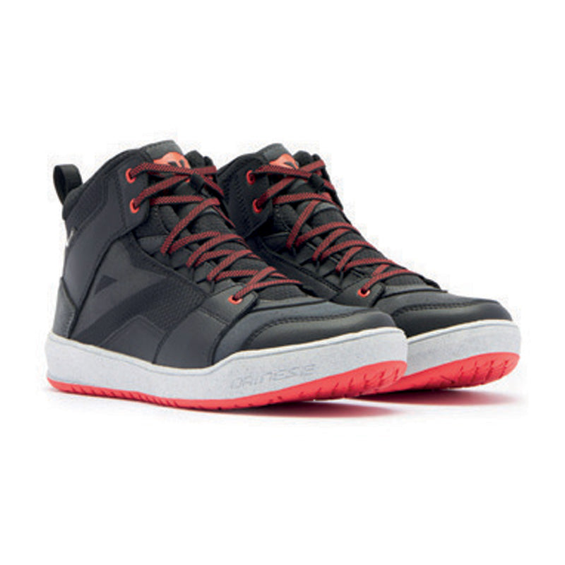 DAINESE SUBURB D-WP SHOES BLACK/WHITE/RED 40 17700010-A66-40