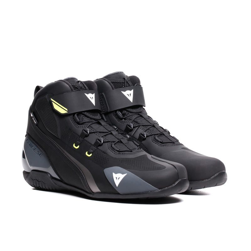 DAINESE HERIAN D-WP SHOES BLACK/WHITE/YELLOW FLUO 40 17700025-Q90-40