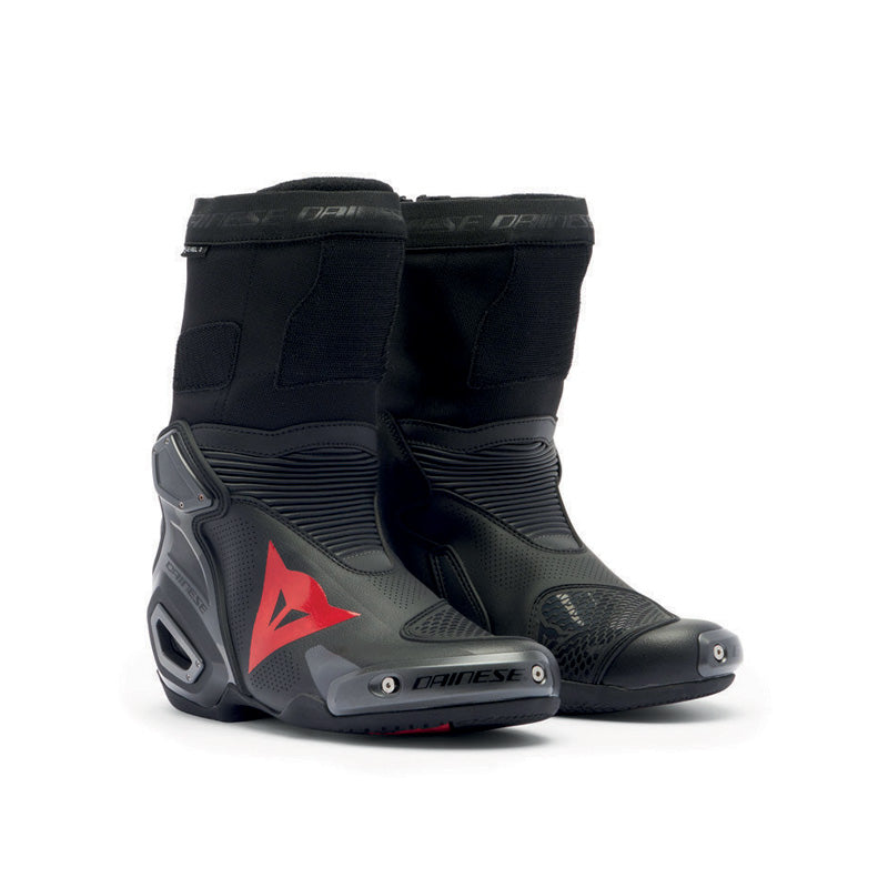 DAINESE AXIAL 2 AIR BOOTS BLACK/BLACK/FLUO-RED 40 17900053-P75-40