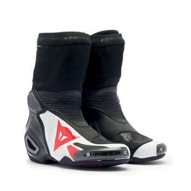 DAINESE AXIAL 2 AIR BOOTS BLACK/WHITE/LAVA-RED 40 17900053-V78-40