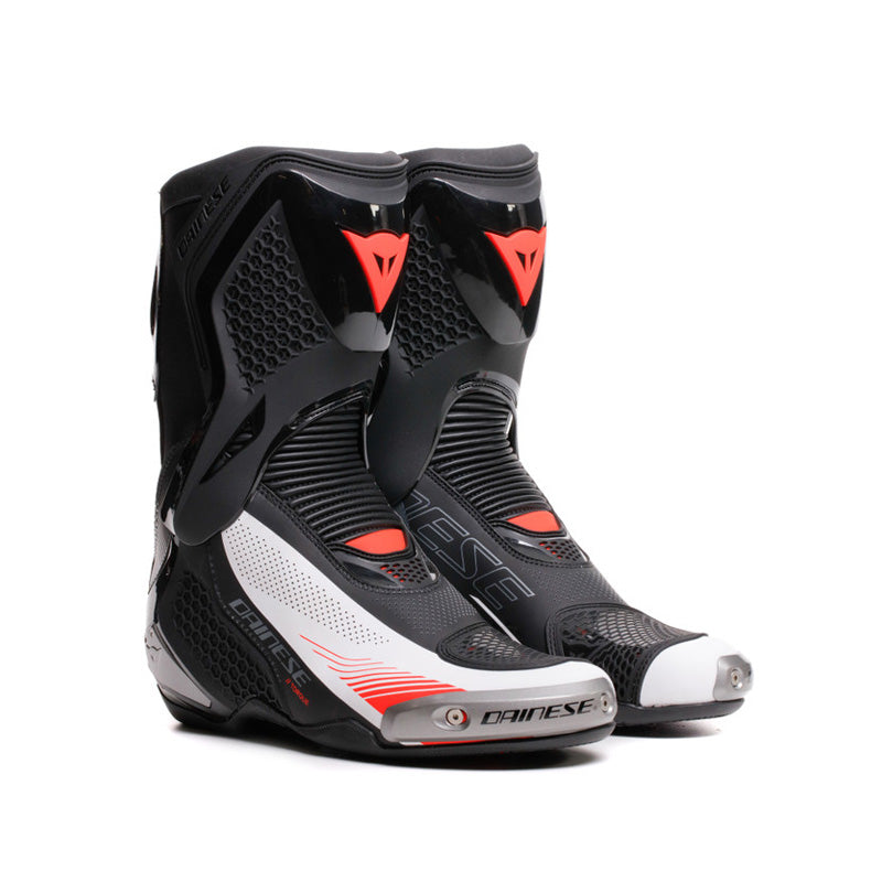 DAINESE TORQUE 4 AIR BOOTS BLACK/WHITE/RED FLUO 40 17900086-N32-40