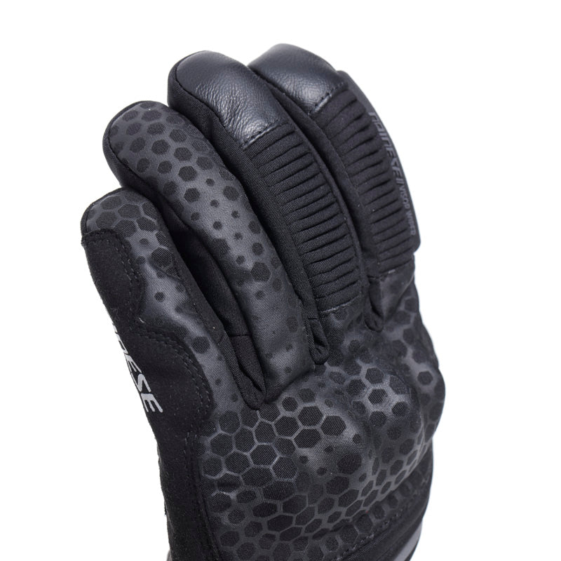 DAINESE TEMPEST 2 D-DRY SHORT GLOVES - BLACK (L) 18100006-001-L