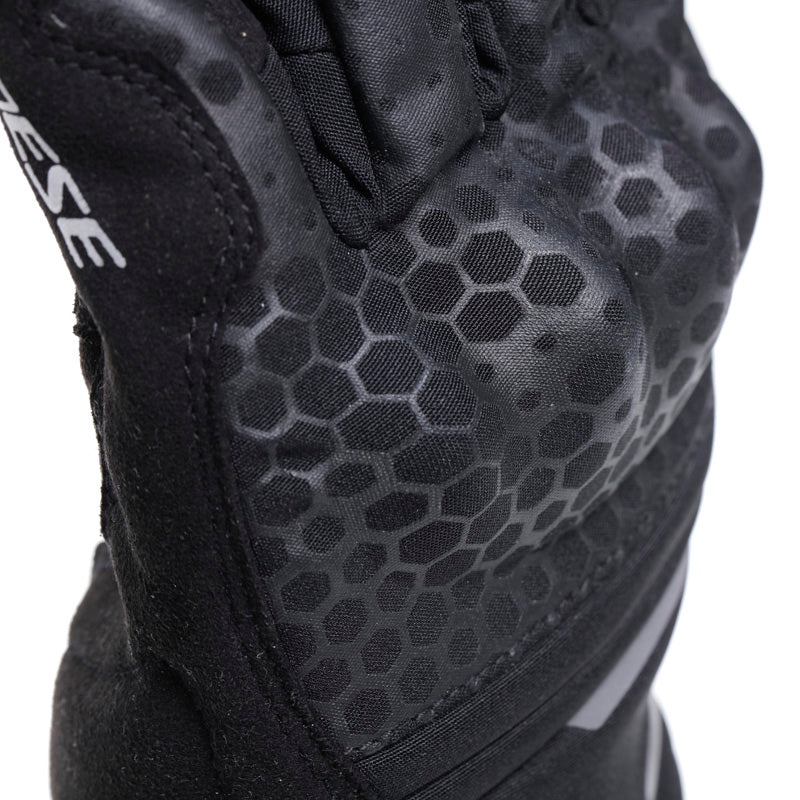 DAINESE TEMPEST 2 D-DRY SHORT GLOVES - BLACK (L) 18100006-001-L
